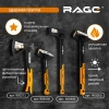 Кувалда 1250г с фиберглассовой рукояткой RAGE 901000;  УТ-00000344